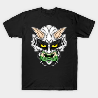 The Great Muta - White Oni T-Shirt